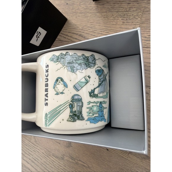 Disney Star Wars 2022 Starbucks Been There Mug Ahch-To New May the 4th - Picture 2 of 3